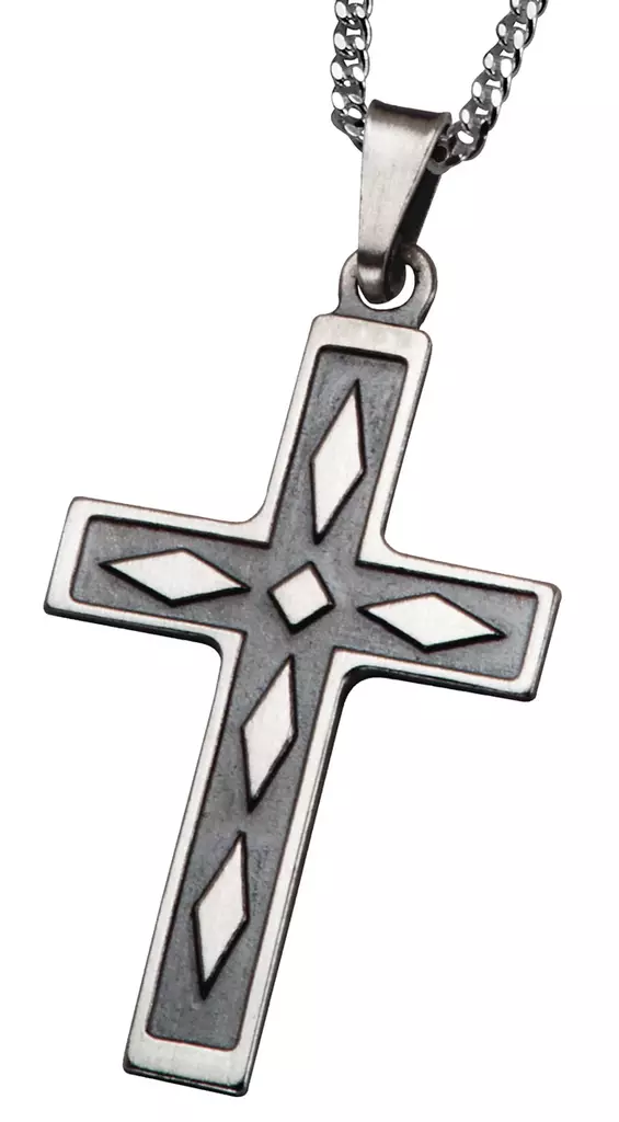 Hopeinen risti 500800000 - Rippiristi hopea - 500800000 - 1