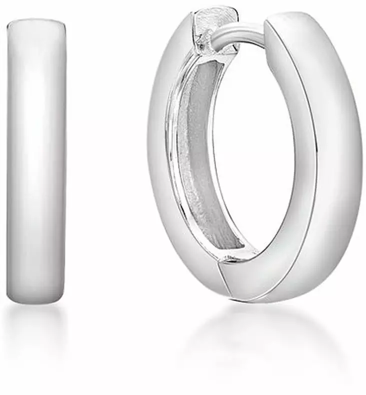 Hopeiset korvarenkaat 3x15mm - Hopeiset korvakorut - C101250 - 1