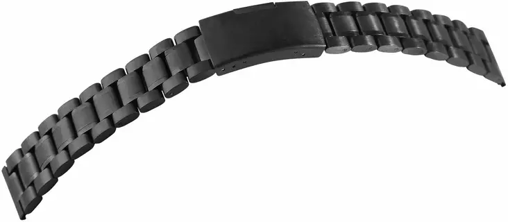 Kellonranneke Musta Ter=C3=A4s 8100137 - Metallirannekkeet - 8100137-200 - 1