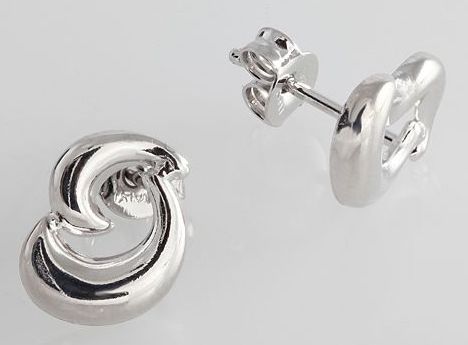 Kiekura korvakorut RHK110 - Hopeiset korvakorut - RHK110 - 1