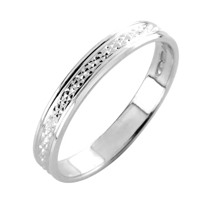 Kihlasormus My Love 033-311V- valkokultaa - Super outlet - kihlasormukset - 003-311V-150 - 1