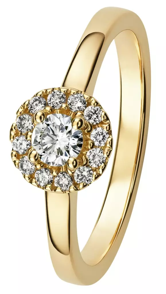 Kohinoor Valerie timanttisormus 033-264-30 - Timanttisormukset Kohinoor - 033-264-30-160 - 1