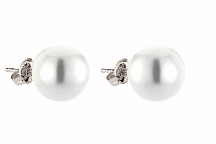 Hopeiset helmikorvakorut C10350 - Hopeiset korvakorut - C10350 - 1