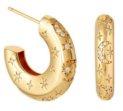 Korvarengas T=C3=A4htdet zirkonit ZK3130 - Korumetalli korvakorut - ZK3130 - 1