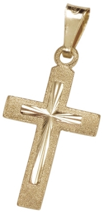 Kultainen risti 7077000000 - Rippiristi kulta - 707700000 - 1