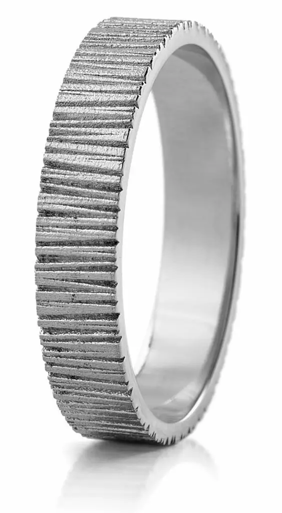 Lumoava Raita Hopeinen sormus 5mm - Kihlasormukset - L52217310150 - 1