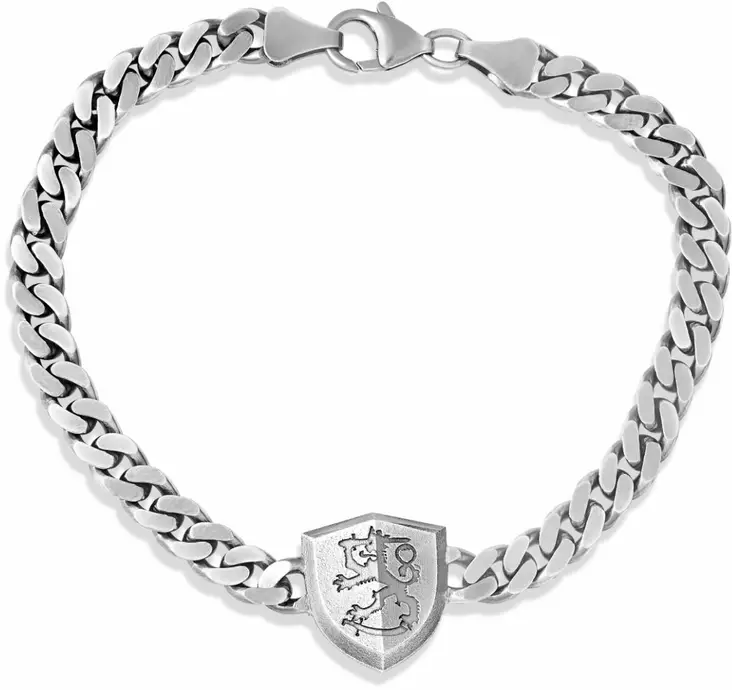 Lempikoru Is=C3=A4nmaa rannekoru 4550600190 - Hopeiset rannekorut - 4550600190 - 1