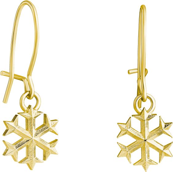 Lempikoru J=C3=A4=C3=A4syd=C3=A4n hiutale, kullattu 5421300000 - Hopeiset korvakorut - 5421300000 - 1