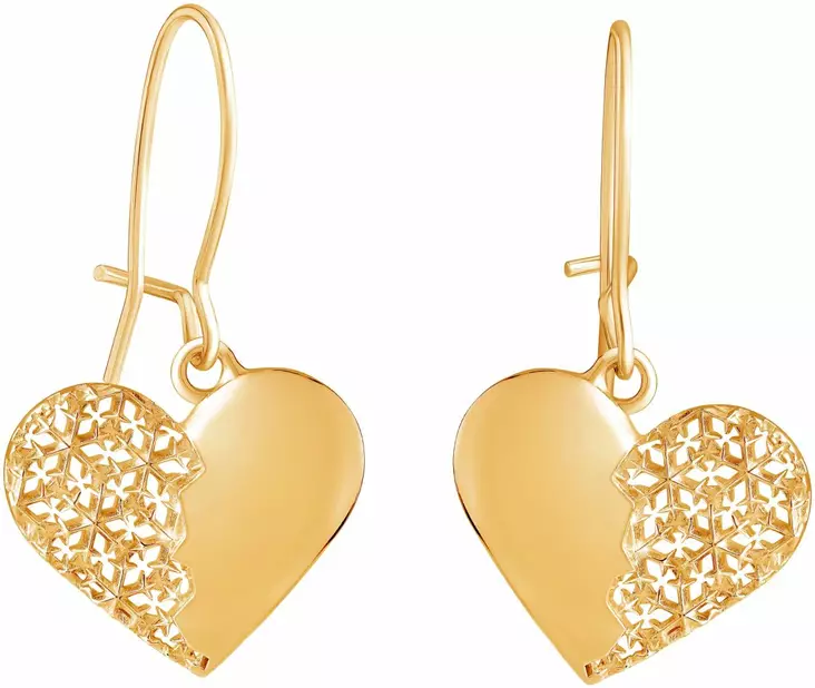 Lempikoru J=C3=A4=C3=A4syd=C3=A4n korvakorut, kullattu 5421200000 - Hopeiset korvakorut - 5421200000 - 1