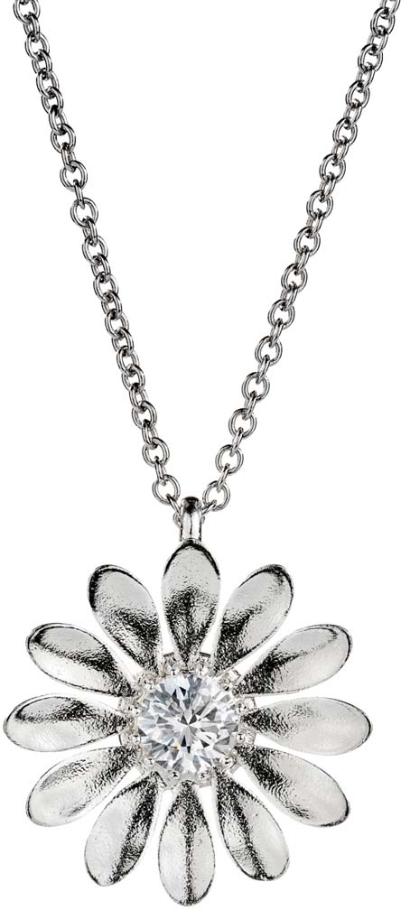 Lempikoru Kukkanen iso riipus, Kirkas - Hopeiset kaulakorut - 3207501450 - 1