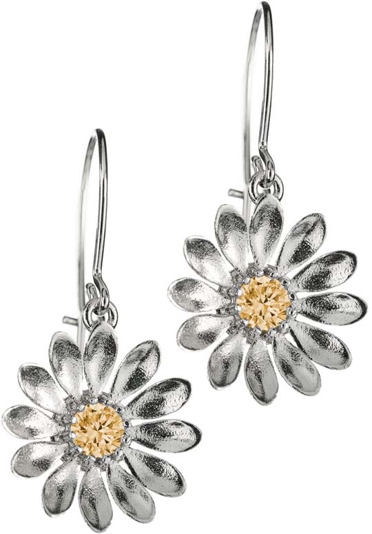 Lempikoru Kukkanen shampanjan v=C3=A4risell=C3=A4 zirkonilla 340750800=
0 - Hopeiset korvakorut - 3407508000 - 1