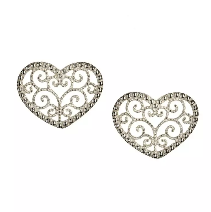 Lempikoru syd=C3=A4mellinen korvakorut, tappi - Hopeiset kaulakorut - 3306600450 - 1