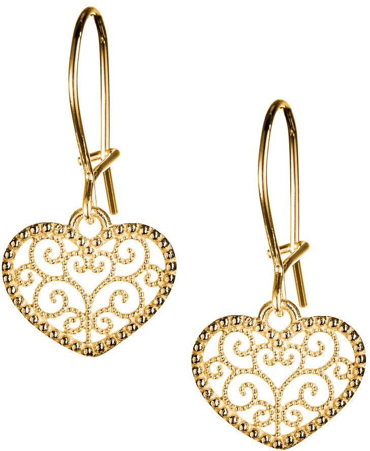 Lempikoru Syd=C3=A4mellinen minikorvakorut koukulla 3406680000 - Hopeiset korvakorut - 3406680000 - 1