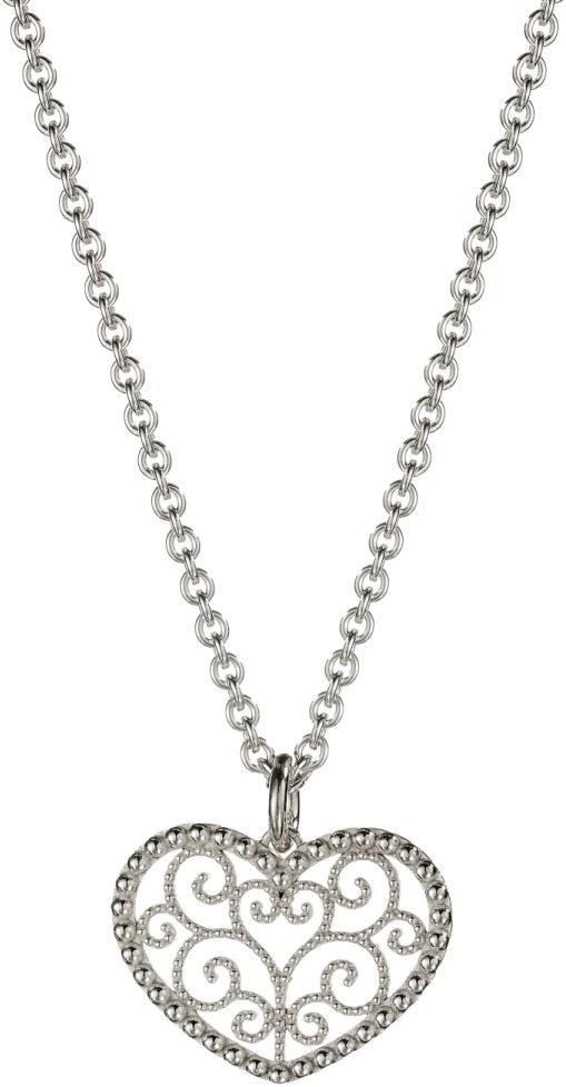 Lempikoru Syd=C3=A4mellinen pieni riipus 3206200450 - Hopeiset kaulakorut - 3206200450 - 2