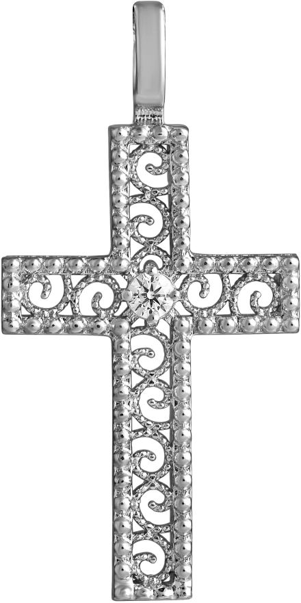 Lempikoru Syd=C3=A4mellinen risti safiirilla 8906640000 - Lempikoru uutuudet - 8906640000 - 1