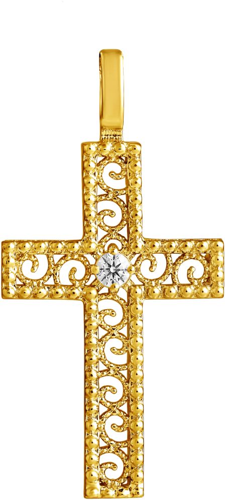 Lempikoru Syd=C3=A4mellinen risti safiirilla 7906640000 - Lempikoru uutuudet - 7906640000 - 1