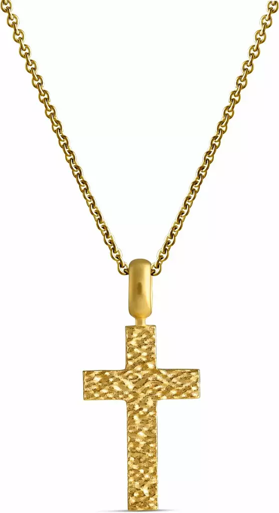 Lempikoru V=C3=A4re kullattu risti 5914000450 - Hopeiset riipukset - 5914000450 - 1