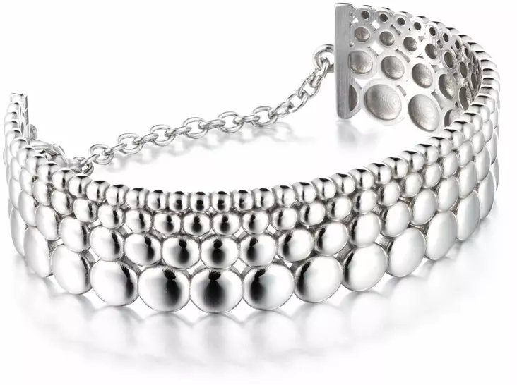 Lumoava Aika rannerengas - Hopeiset rannekorut - L53234200590 - 1