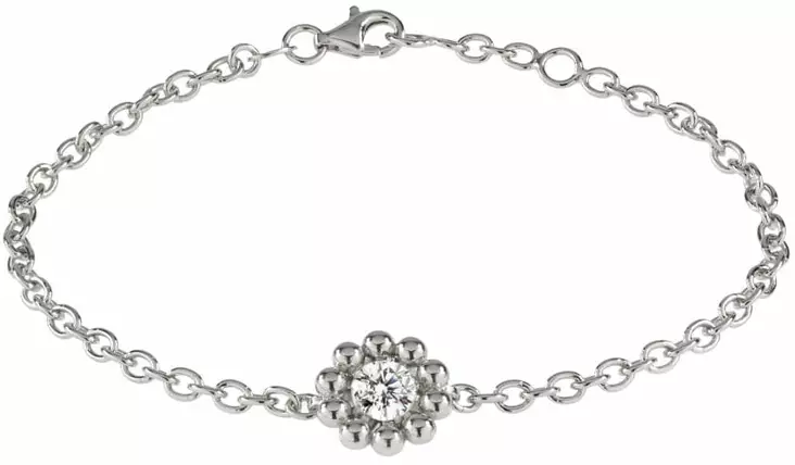 Lumoava Daisy rannekoru kirkkaalla zirkonilla L53228130000 - Hopeiset rannekorut - L53228130000 - 1