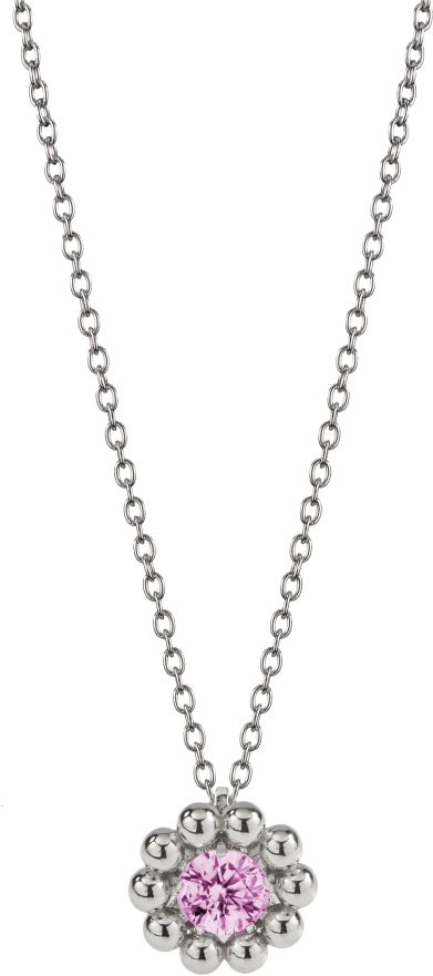 Lumoava Daisy riipus pinkill=C3=A4 zirkonilla L56228150000 - Ystävänpäivä - L56228150000 - 1