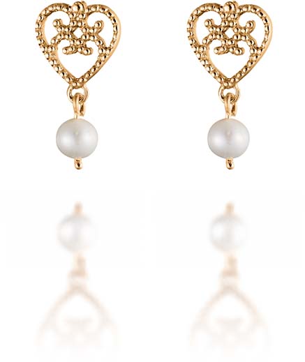 Lumoava Helmi korvakorut. kultaa L74194144000 - Kultaiset korvakorut - L74194144000 - 1