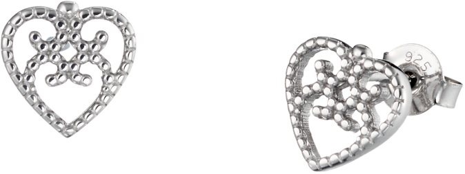 Lumoava Helmi korvakorut - Hopeiset korvakorut - 544100000 - 1