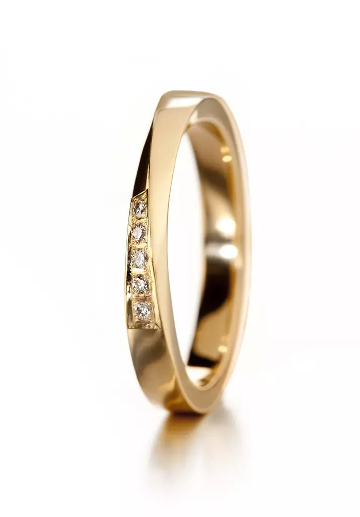 Keltakultainen Lupaus timanttisormus - Kultaiset sormukset - 723030160 - 1