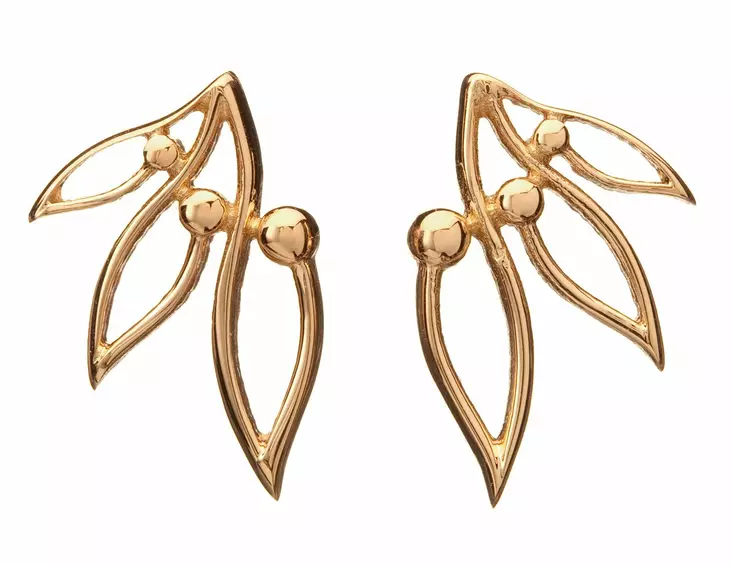 Lumoava Pihla korvakorut kultainen - Kultaiset korvakorut - 741500000 - 1