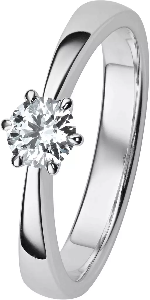 Mallisormus Kohinoor Gloria 238V-15B4 - Hopeiset sormukset - H-238V-15B4-170 - 1