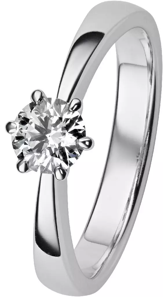 Mallisormus Kohinoor Gloria 238V-40B3 - Hopeiset sormukset - H-238V-40B3-170 - 1