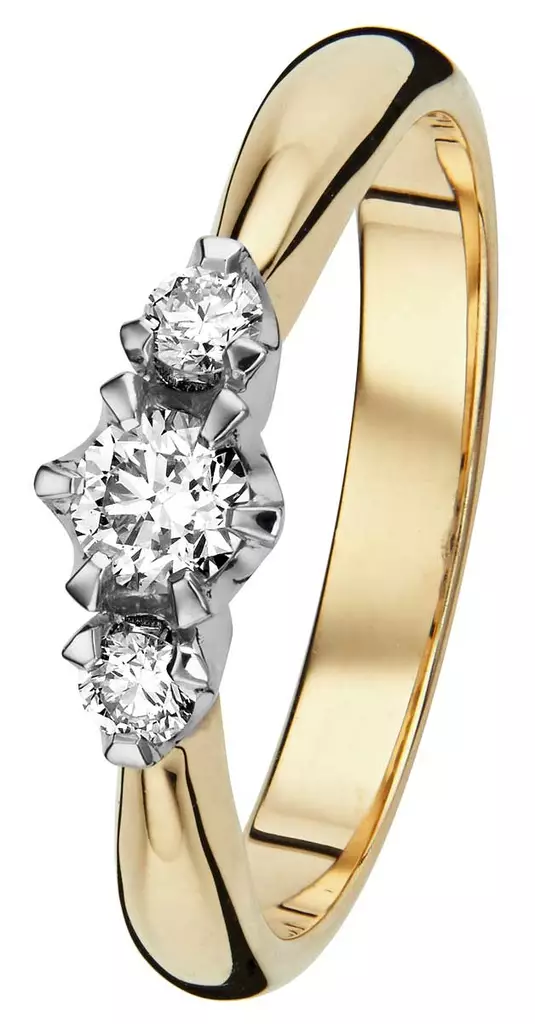 Mallisormus Kohinoor Helene 235-25 - Hopeiset sormukset - H-235-25-170 - 1