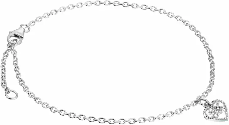 Lumoava Helmi rannekoru - Nilkkakorut - L59204100000 - 1