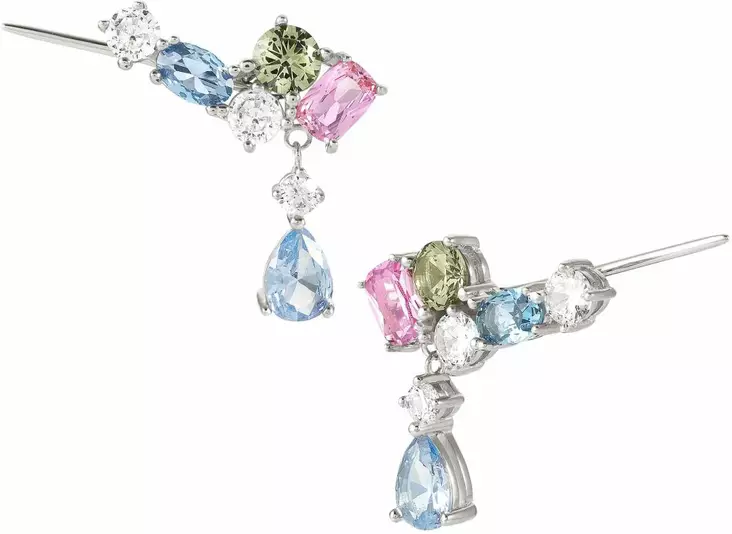 Nomination Color Wave korvakorut - Hopeiset korvakorut - 149828-010 - 1