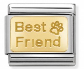 Nomination pala Best friend with footprint 030122-50 - Composable Classic - 030121-50 - 1