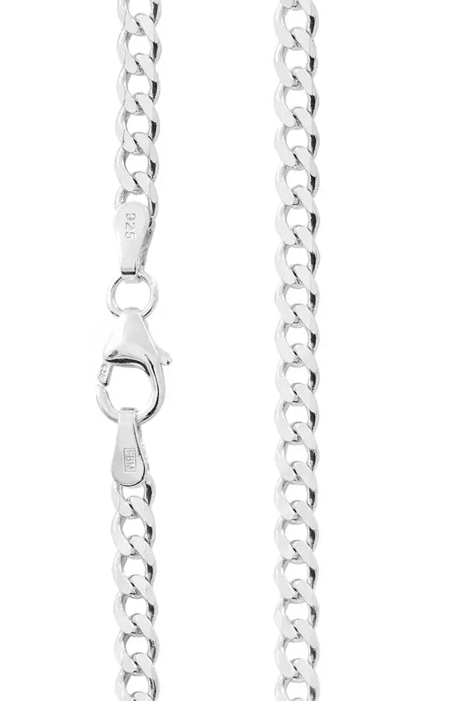 Hopeinen panssariketju 35074 - Hopeiset kaulakorut - 35074-50 - 1