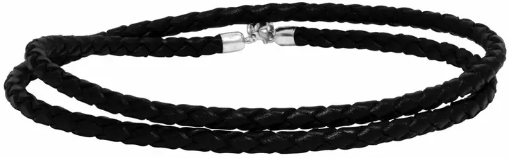 PUNOTTU NAHKANAUHA 45cm 919180600 - Muut kaulakorut ja riipukset - 919180450 - 1