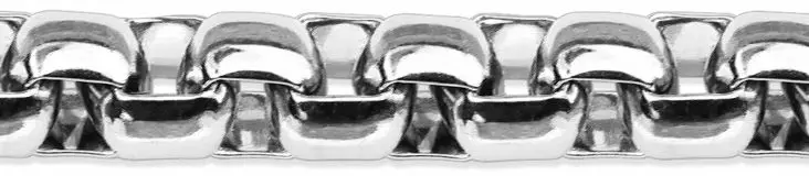 Pyöreä venetsiaketju kullattu teräs HN15S- - Teräksiset kaulakorut - HN15S-03-490 - 1