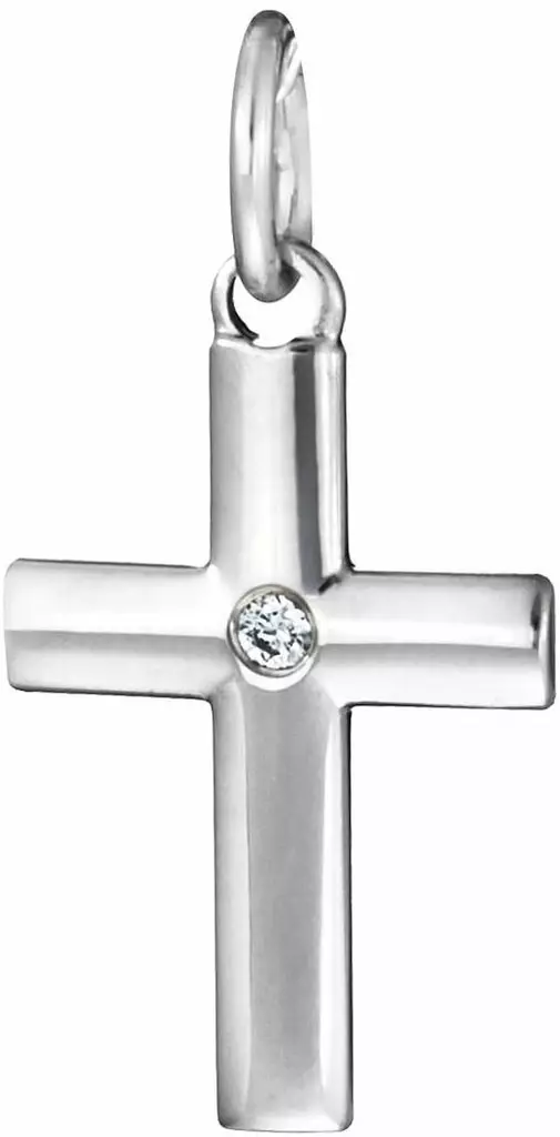 Risti riipus timantilla vk SA805100000 - Rippiristi kulta - SA801730000 - 1