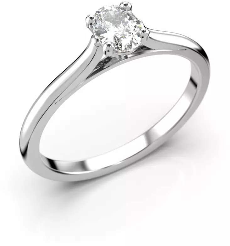 Festive Sesilia timanttisormus, valkokulta 605-030-VK - Timanttisormukset Festive - 14-605-030-VK-140 - 1