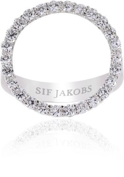 Sif Jakobs Biella Grande sormus - Super outlet - hopeasormukset - SJ-R3120-CZ-50 - 1