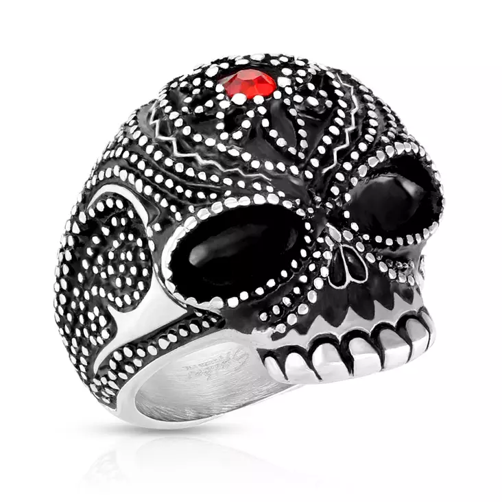 Skull sormus H7294 - Terässormukset - H7294-190 - 1