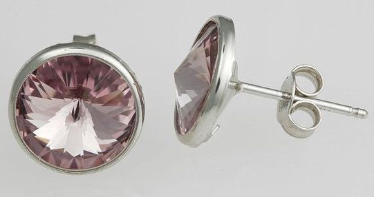 Swarovski tappikorvakorut RHK240 - Hopeiset korvakorut - RHK240 - 1