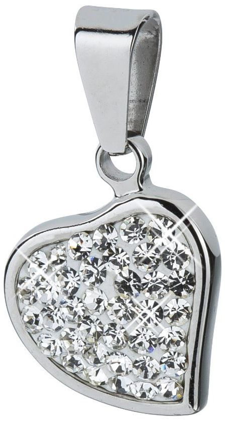 Syd=C3=A4n riipus ter=C3=A4s ja zirkoni 616030 - Teräsriipukset - 616030 - 1