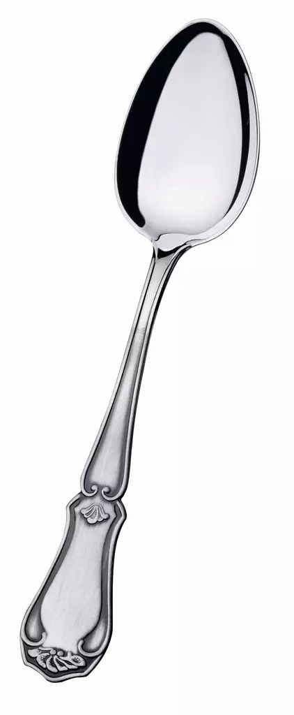 TPR kahvilusikka 1kpl - Talonpoikaisrokokoo pöytähopeat - 121262000 - 1