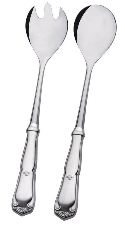 TPR salaattiottimet - Talonpoikaisrokokoo pöytähopeat - 114062000 - 1