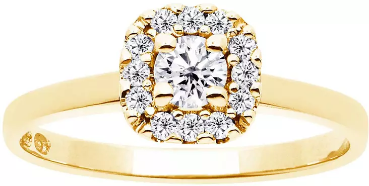 Timanttisormus Festive Janette 567-030_kk - Timanttisormukset Festive - 14-567-030-140 - 1