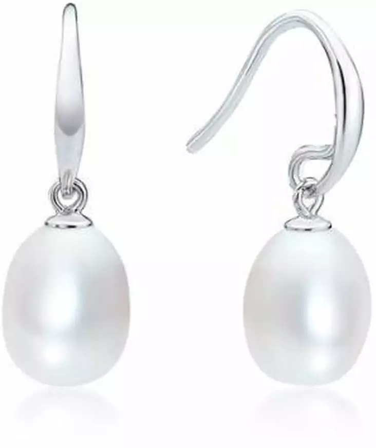 EP040 Trikala helmikorvakoru - Hopeiset korvakorut - EP040 - 1