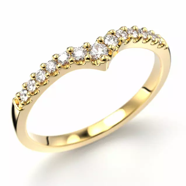 Festive Juliette Side timanttisormus 14-731-015-KK - Timanttisormukset Festive - 14-731-015-KK-150 - 1