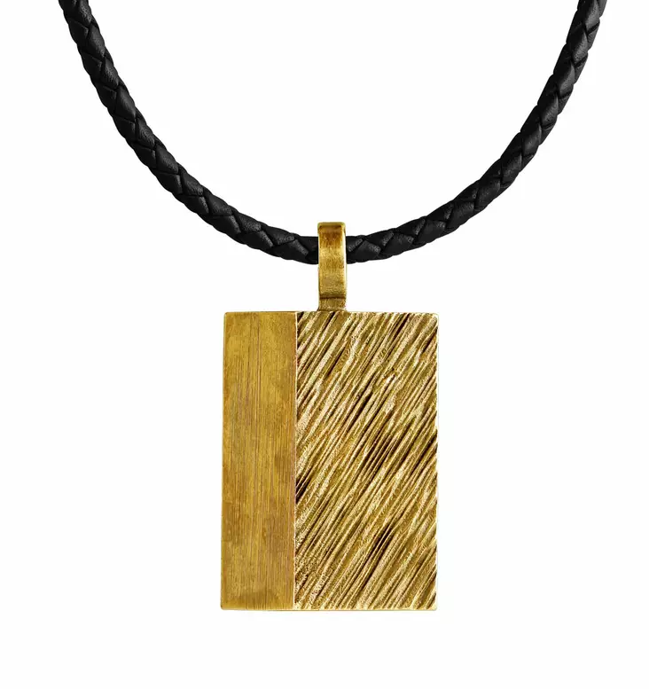 Lempikoru Voima riipus tummennettu pronssi nahkapannalla 2250586500 - Miesten kaulakorut ja riipukset - 2250586500 - 1