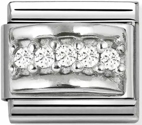 Nomination Pave raita kirkas 330304-50 - Composable Classic - 330304-50 - 1